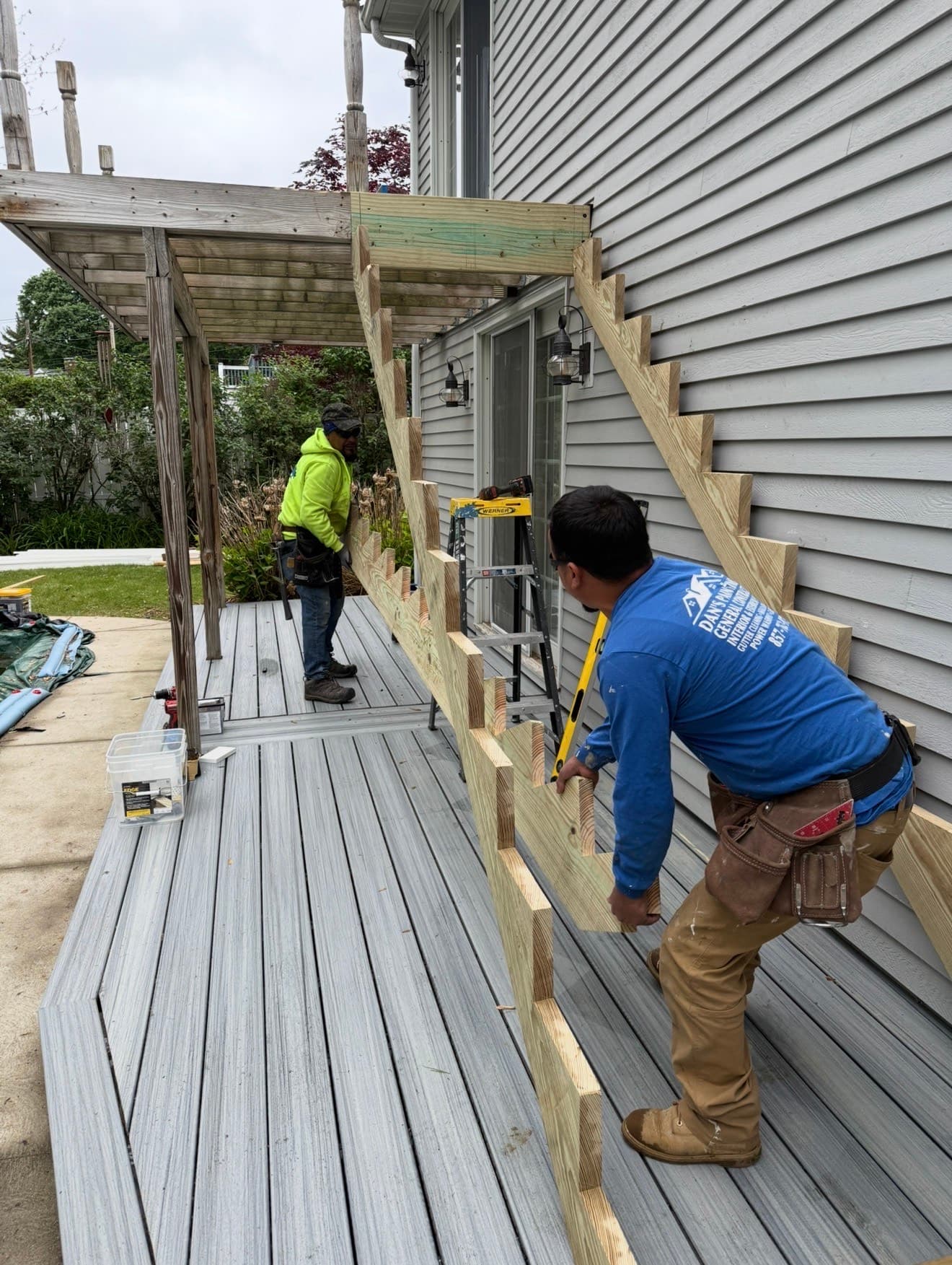 residential deck construction boston general contracter