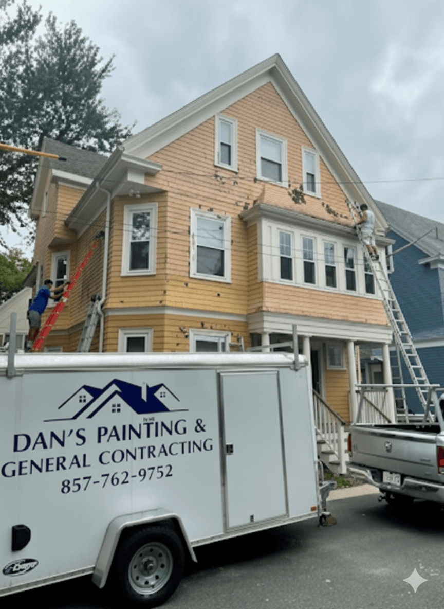 Residential painting and Exterior House Painting in Boston, Massachusetts
